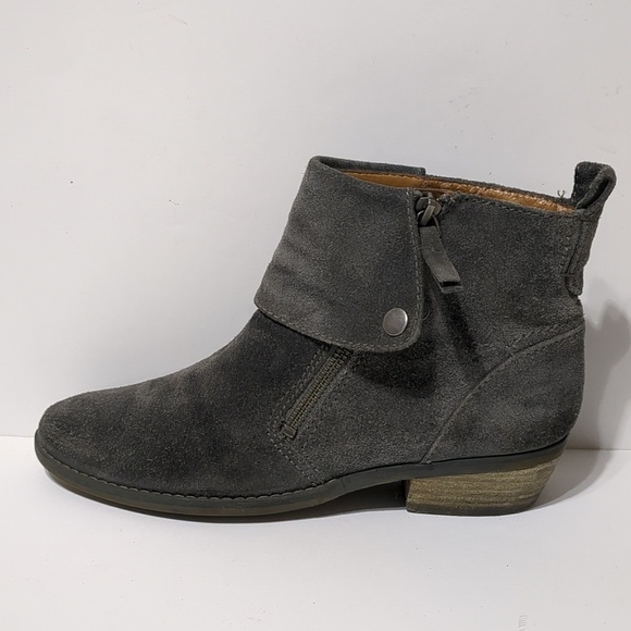 Nine West Shoes - Nine West Vintage America suede gray bootie 6.5